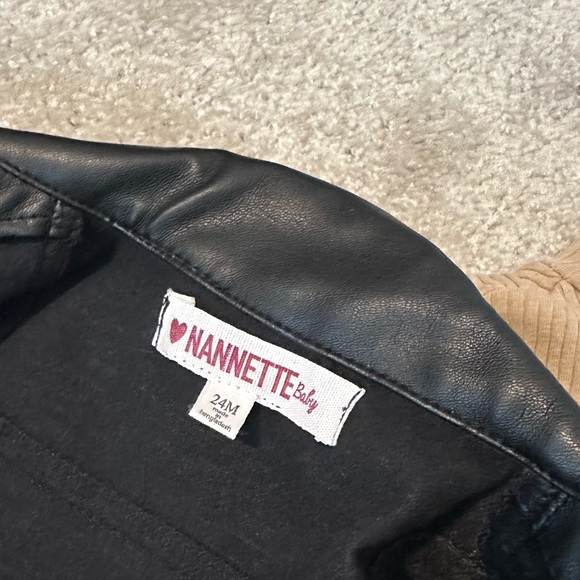 Baby dress and faux leather jacket - Picture 6 of 6